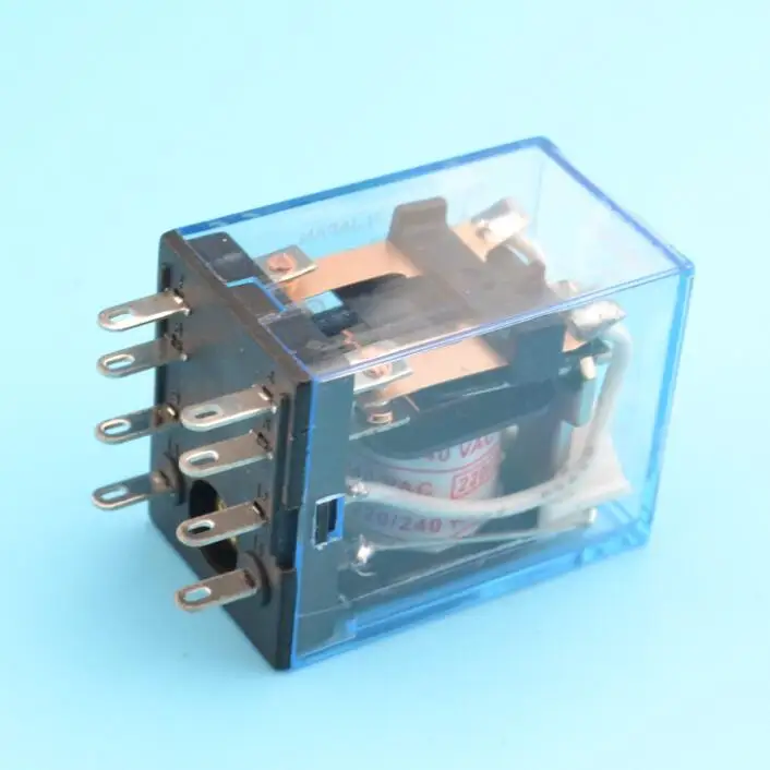 general purpose relay MY2 DPDT 8 pins MY2NJ relais 12v 24v 110v 220v-in