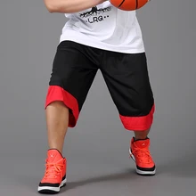 Новое поступление модные большие свободные быстросохнущие пляжные повседневные шорты с эластичным поясом длиной до колена и принтом для мужчин Размер XL 2XL 3XL 4XL