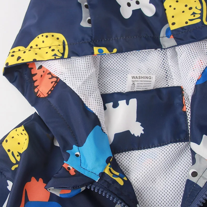 CROAL CHERIE Cute Car Cat Dinosaur  Kids Outerwear & Coats Kids Boys Jacket Children Spring Autumn Clothing Jackets 90-130cm  (14)