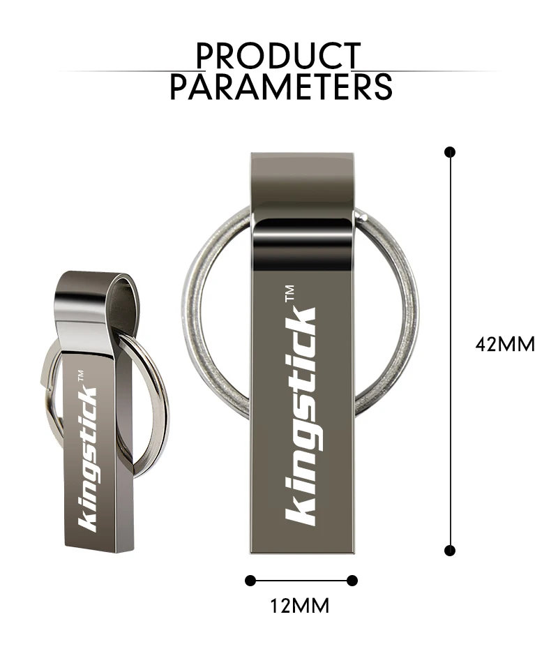 Usb-накопитель kingstick, флеш-накопитель, 4 ГБ, 8 ГБ, 16 ГБ, 32 ГБ, 64 ГБ, 128 ГБ, флеш-накопитель, USB флешка с кольцом для ключей, карта памяти в подарок