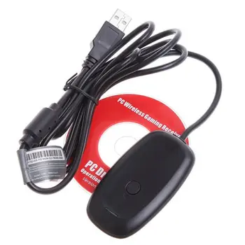 

USB PC wireless gaming receiver for xbox 360 controller microsoft XBOX360 console gamepad adapter accessories Windows 7/8