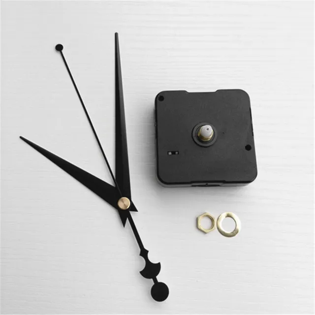 Best Quality Clock Mechanism Mechanical Clock Kits Sweep No Tic Fit Up DIY with Black Hands