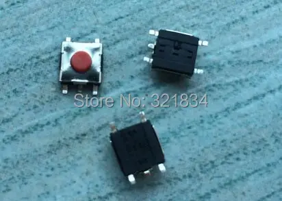 1000 шт. кнопочный переключатель Micro SMD тактовый переключатель разъем 6x6x3,1 мм(6*6*3,1