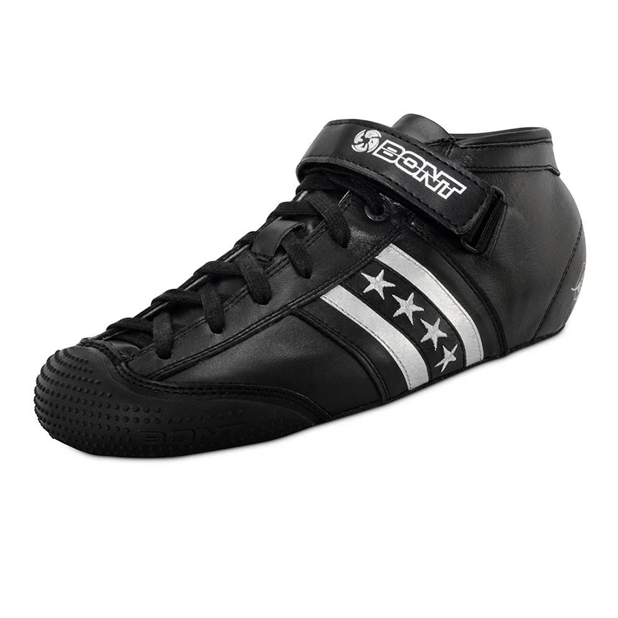 الأصلي بونت Lowcut Quadstar زلاجات دوارة جلد طبيعي Heatmouldable Glassfiber التمهيد قاعدة 4 عجلات أحذية التزلج Patines