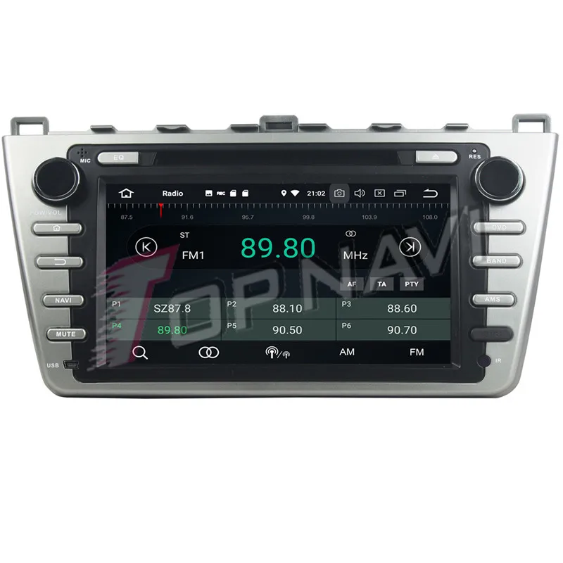  TOPNAVI Octa Core Android 9.0 Car GPS For MAZDA 6 Mazda 6 Ruiyi Ultra 2008 2009 2010 2011 2012 DVD 