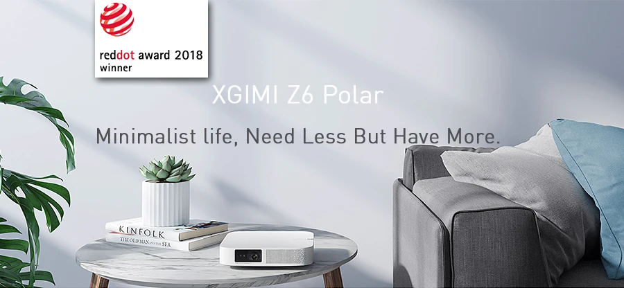 XGIMI Z6 Polar Mini DLP Full HD проектор 1080P домашний кинотеатр 4K 700 Ansi 3D Android Wifi Bluetooth светодиодный проектор Smart Beamer