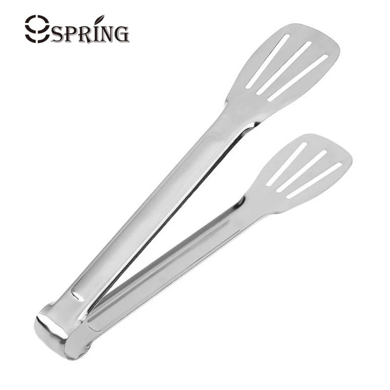 Stainless Steel Kitchen BBQ Tongs Food Buffet Salad Clip Bread Ice Tongs Q Stainless Steel Kitchen BBQ Tongs Food Buffet Salad Clip Bread Ice Tongs Q