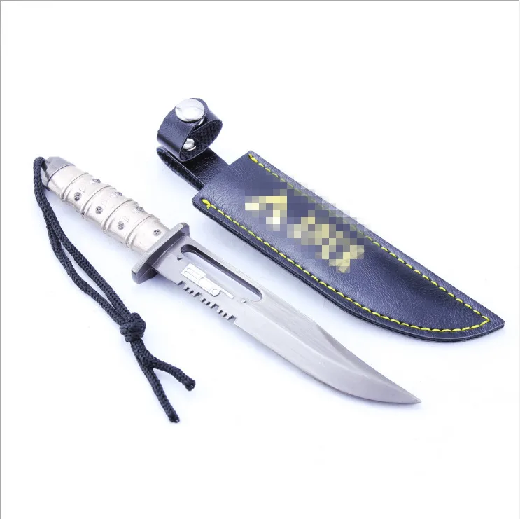 

15cm Game Apex legends Weapons Figures bloodhound dagger with Leather Case Action Figure Collection Keychain Toys for Boys Kids