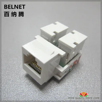 

UTP CAT5E network Module RJ45 computer connector Tool-free Information socket IO Cable adapter Keystone Jack