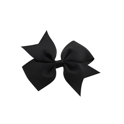 Hair Bow Boutique Solid Grosgrain Ribbon Hairgrips Hair Clips Headwear Barrette Bowknot For Women Girls Accessories (1)