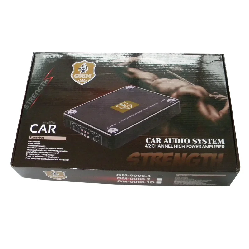 I Key Buy 4 канальный автомобильный усилитель 12 В динамика аудио высокой мощности 4*150