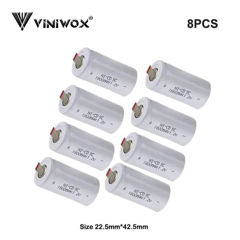1 2v Ni Cd Sc 1800mah For Makita Bosch Hitachi Power Tool Battery