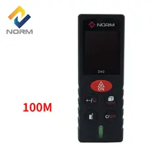 Norm Laser Distance Meter 40M 60M 80M 100M Laser Rangefinder Laser Range Finder Distance meter Measure with retail package