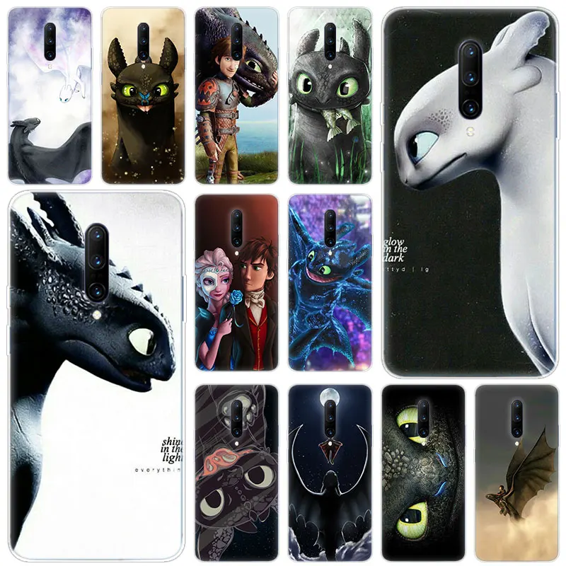 Hot how to train your dragon style Soft Silicone Fashion Transparent Case For font b OnePlus