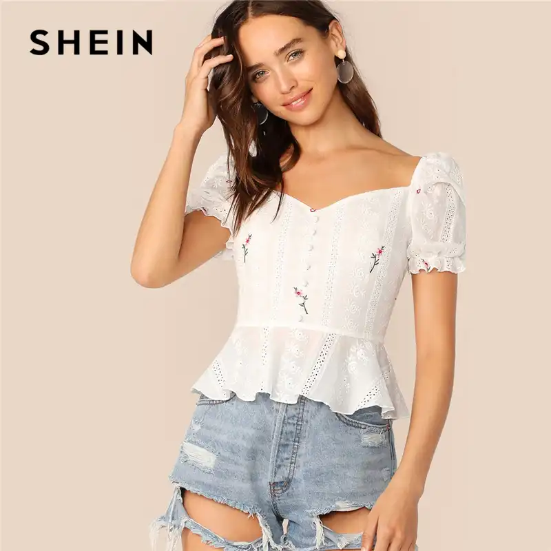 shein peplum top