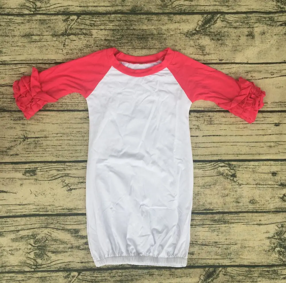 ruffle baby gown blanks