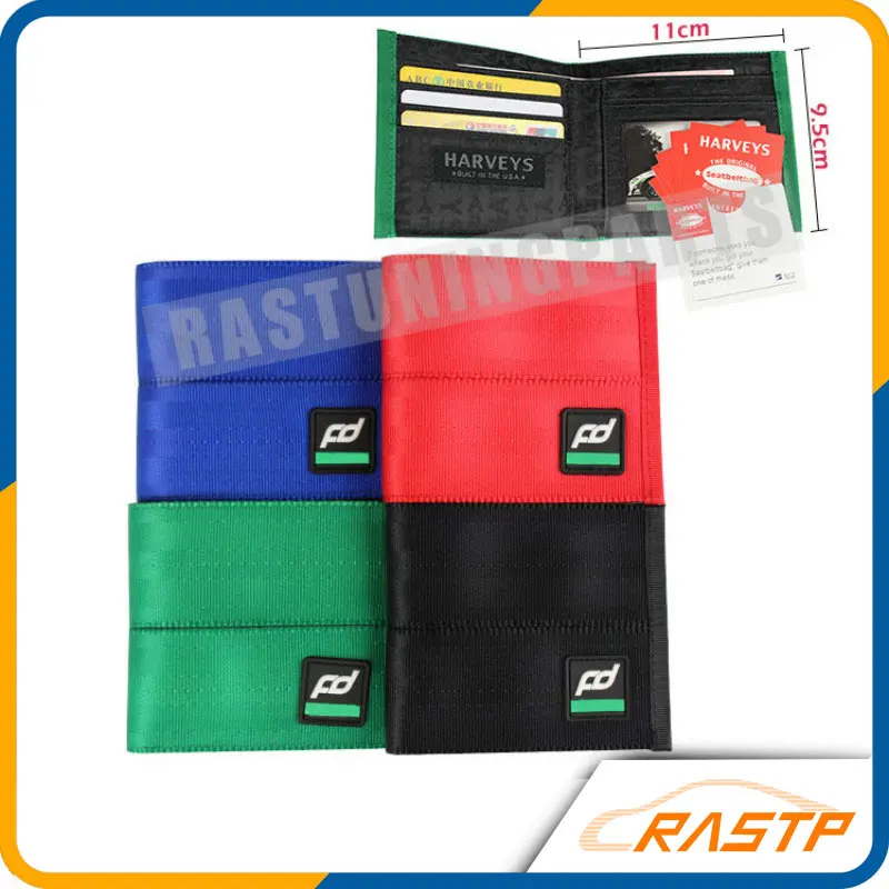RASTP Harveys Racing Wallet JDM Bride Fabric Unique Inside Money Purse LS BAG001A