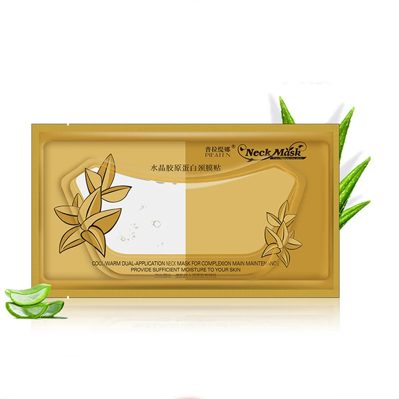 

4Pcs Neck Masks Crystal Collagen Whitening Anti-Aging Nourishing Neck Firming Moisturizing Anti Wrinkle Whitening Neck Patches