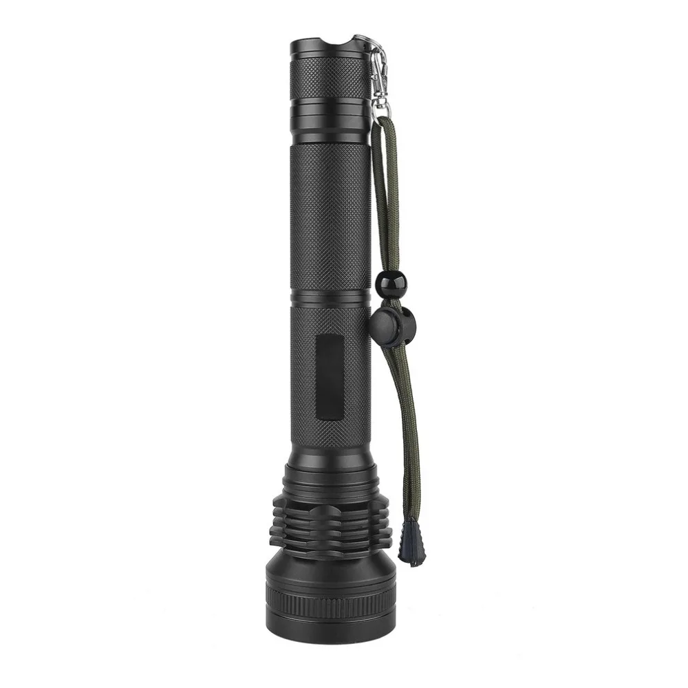 

Super Bright Aluminum alloy Flashlight XHP50 LED 5 Modes Lighting Torch Lamp Light for Outdoor Camping Hiking