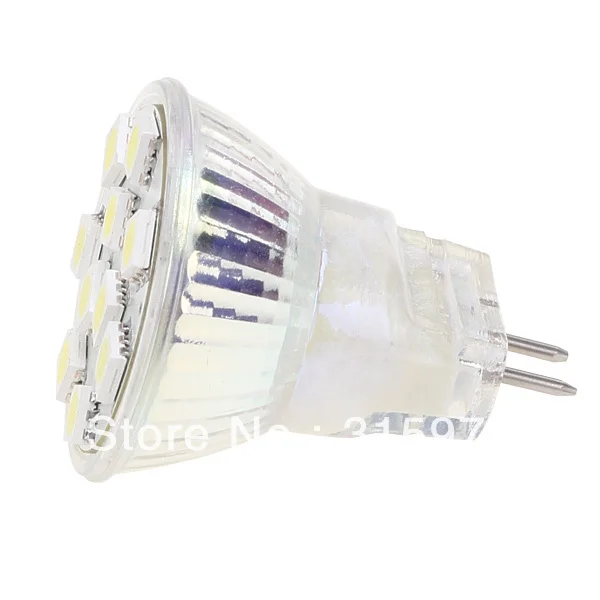 5050 SMD MR11 10LED светильник 12V 24V белый Офис G4 база Точечный ing лампа 1 шт./лот