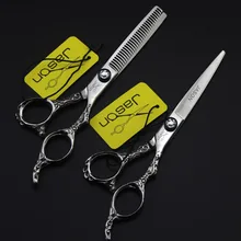385#6 ''17,5 см бренд Jason Парикмахерские ножницы JP 440C бриллиантовые Парикмахерские ножницы филировочные ножницы человеческие ножницы для волос