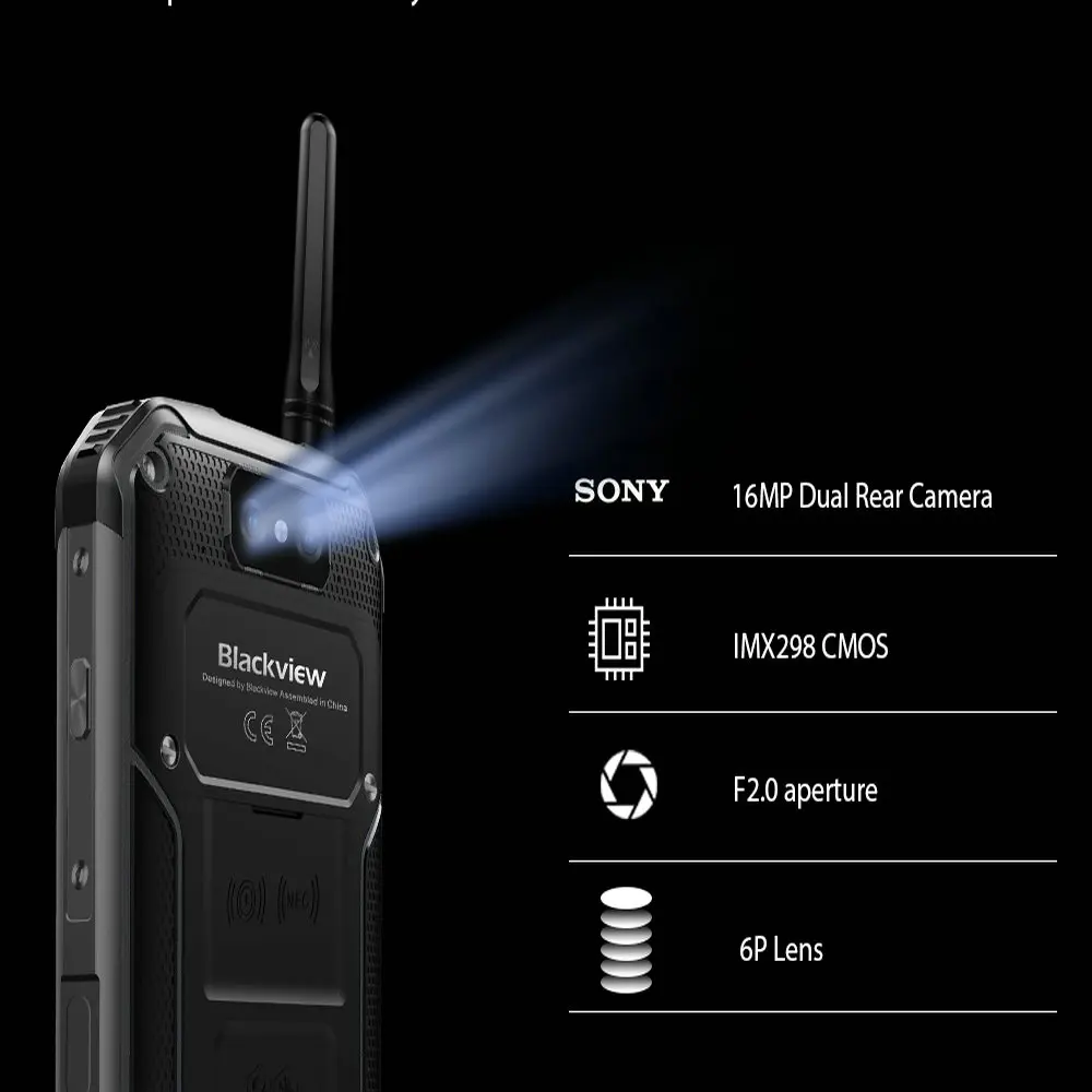 Blackview BV9500 Pro прочный смартфон 5," IP68 Водонепроницаемая рация 6 ГБ+ 128 ГБ 10000 мАч 18:9 FHD NFC мобильный телефон