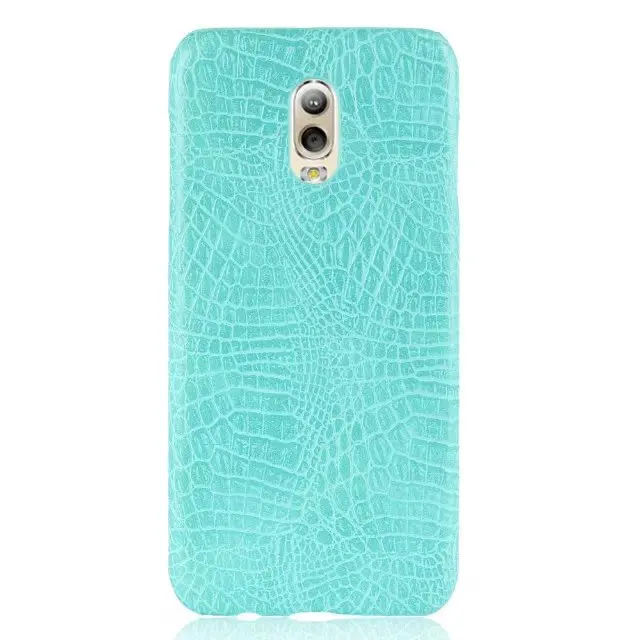 Роскошные crorodile Кожа Жесткий для задней панели чехол для Galaxy C8 анти-скольжения Защитный чехол для Samsung Galaxy C8 в виде ракушки