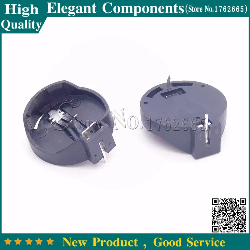 

10PCS CR2025 Battery Button Cell Holder Socket Case CR2032 battery holder 2032