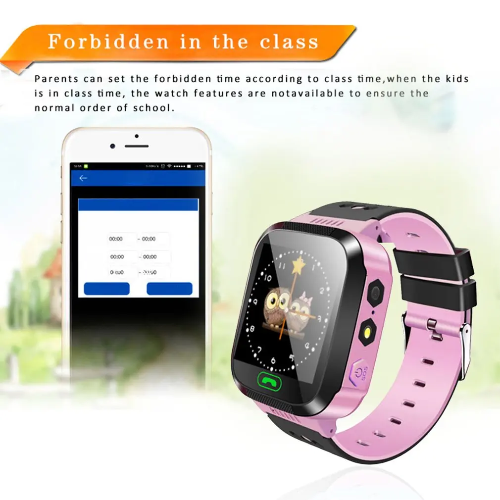  Y03/M05 Kinder GPS Smart Uhr Kinder SOS Anruf Location Tracker Armbanduhr anti-verloren Baby Safe G
