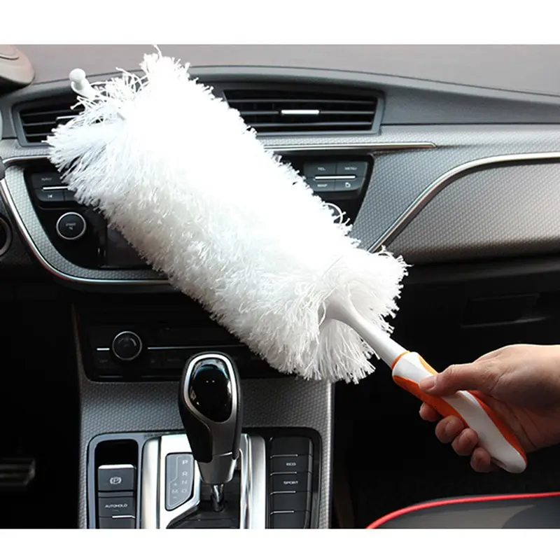 1 Pc Fine Fiber Imitation Feather Soft Duster Brush Anti Dusting Brush Home Air-condition Car Furniture Cleaning