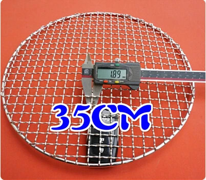 best sales round stainless steel 304 grill net,BBQ grill meshes ,carbon bake BBQ grill ,round bbq grid,round grate bbq 