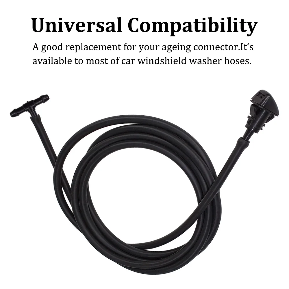 Tube Connectors Car Fluid Pump Water Hose Connectors Windshield Nozzles Hose Connector Joints Splitter Pipe Fittings 60/36/18pcs car hose connectors