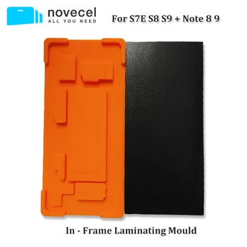 

Novecel 1set In Frame Laminating Mold for Samsung S9 S8 Plus Note 8 9 S7 edge Screen with Frame Lamination Fit Q5 YMJ Laminator