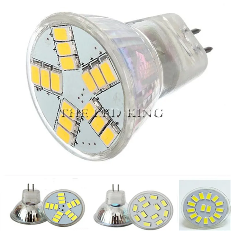 3 Вт 5 7 SMD5730 mr11 Светодиодный светильник DC 12 В/AC стеклянная лампа 9/12/15 светодиодный s