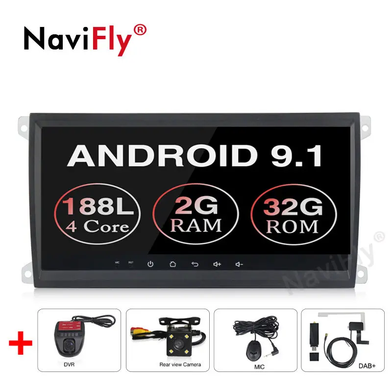 Sale Free shipping Android 9.1 Car Radio GPS Navigation multimedia player for Porsche Cayenne for Cayenne S for Cayenne GTS 2003-2010 0