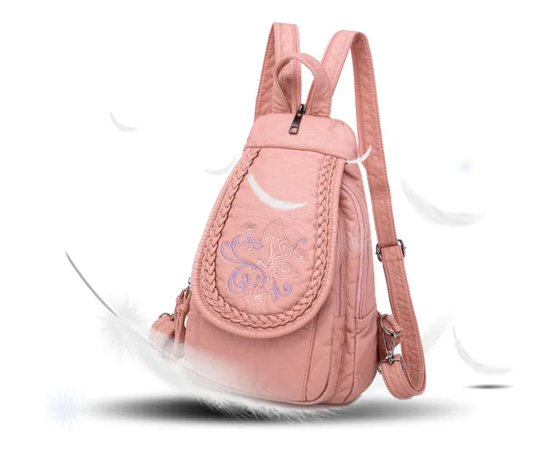 Pu de Couro Mochilas para As Meninas