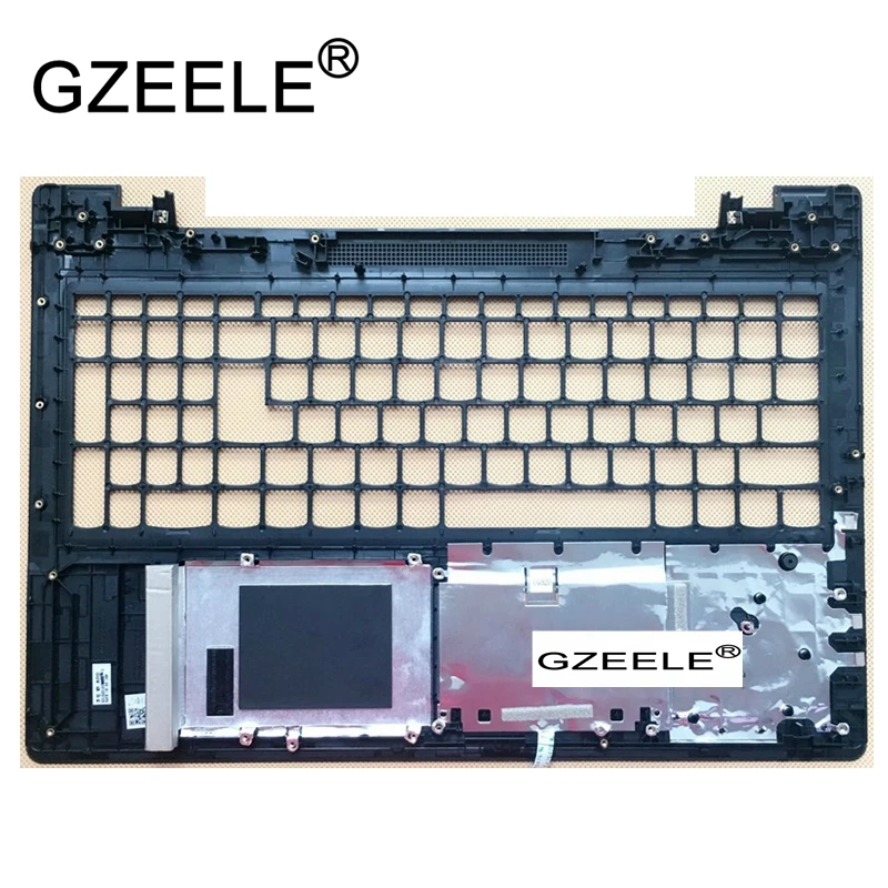 GZEELE Для lenovo для Ideapad 110-15IBR 110-15ACL Упор для рук клавиатура ободок верхняя крышка C оболочка без тачпада черный