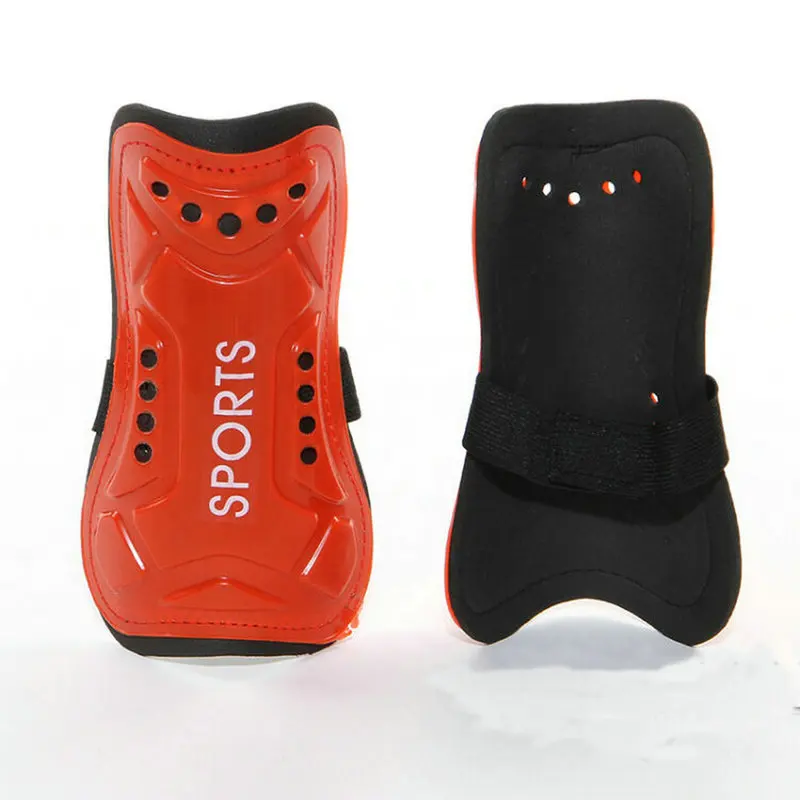 

1 Pair/2 Pcs Professional adjustable Football Soccer Shin Guard kids Adult Shin Pads Cycling Protector Leg Calf Shin Brace
