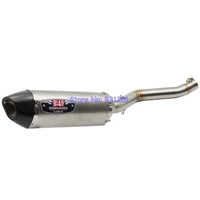 Benelli TRK502 выхлопная труба для мотоцикла полная система средняя Соединительная с