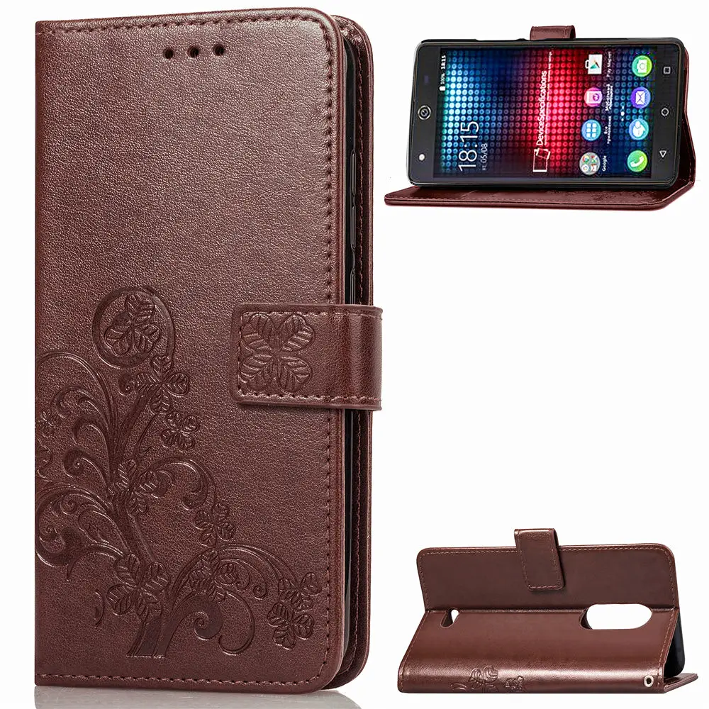 BQ5050 Sculpture Emboss Leather Case for BQ Mobile BQS