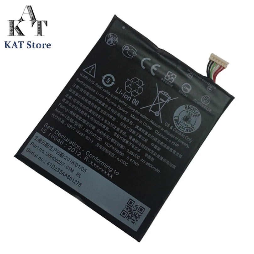 

KAT Mobile Phone Batteries For HTC Desire 530 D530U 628 630 650 2200mAh Li-ion Battery B2PST100 Quality Guarantee +Tools