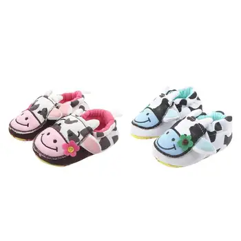 

Autumn Winter Soft Comfortable Cotton Baby Shoes Antislip Glue Newborn First Walker Infant Toddler PreWalkers