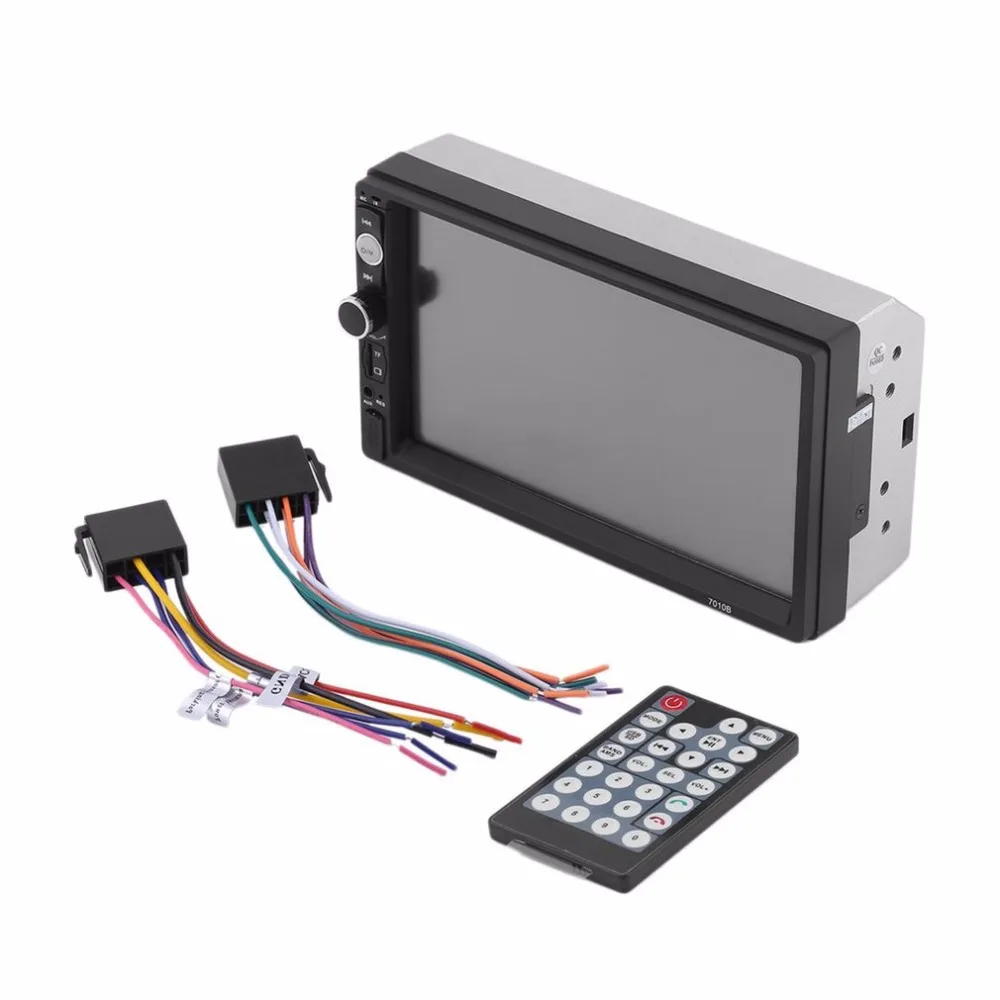 7 Inch HD Digital Screen Night Vision 2 Din Bluetooth Head Unit Car