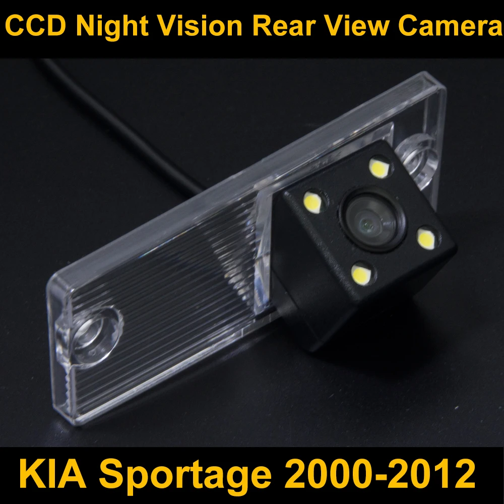 Waterproof 0Lux/ 4 LED Rear view Camera BackUp Reverse Parking Camera