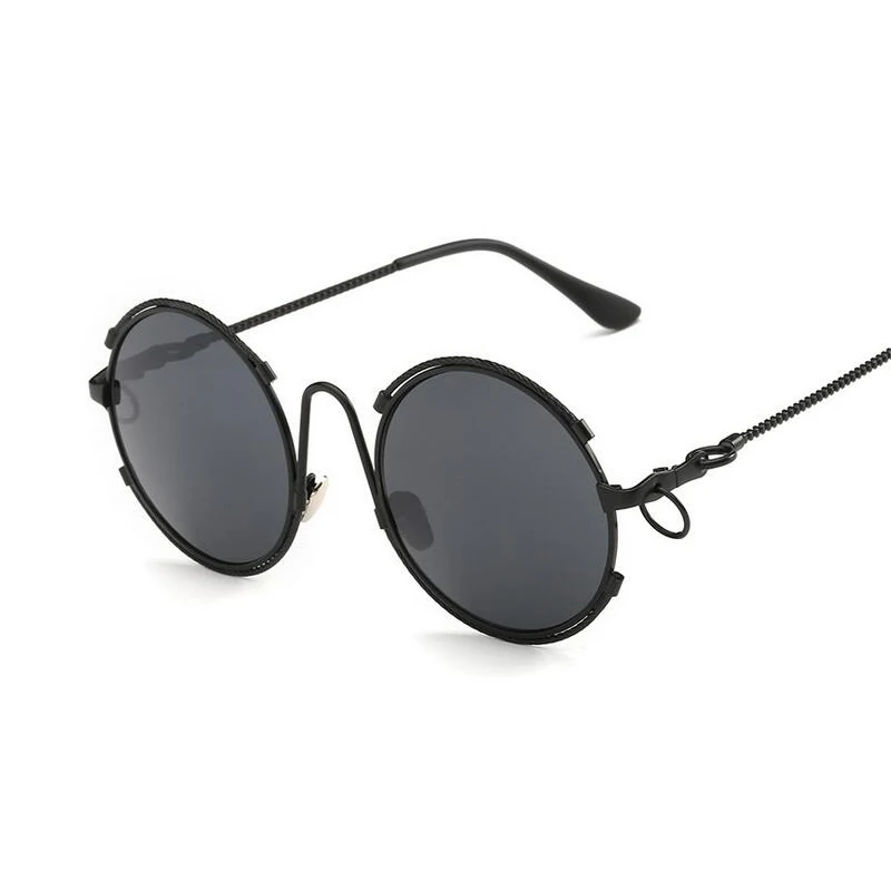 2017 Gothic Steampunk Sunglasses Women Mirror Sung...
