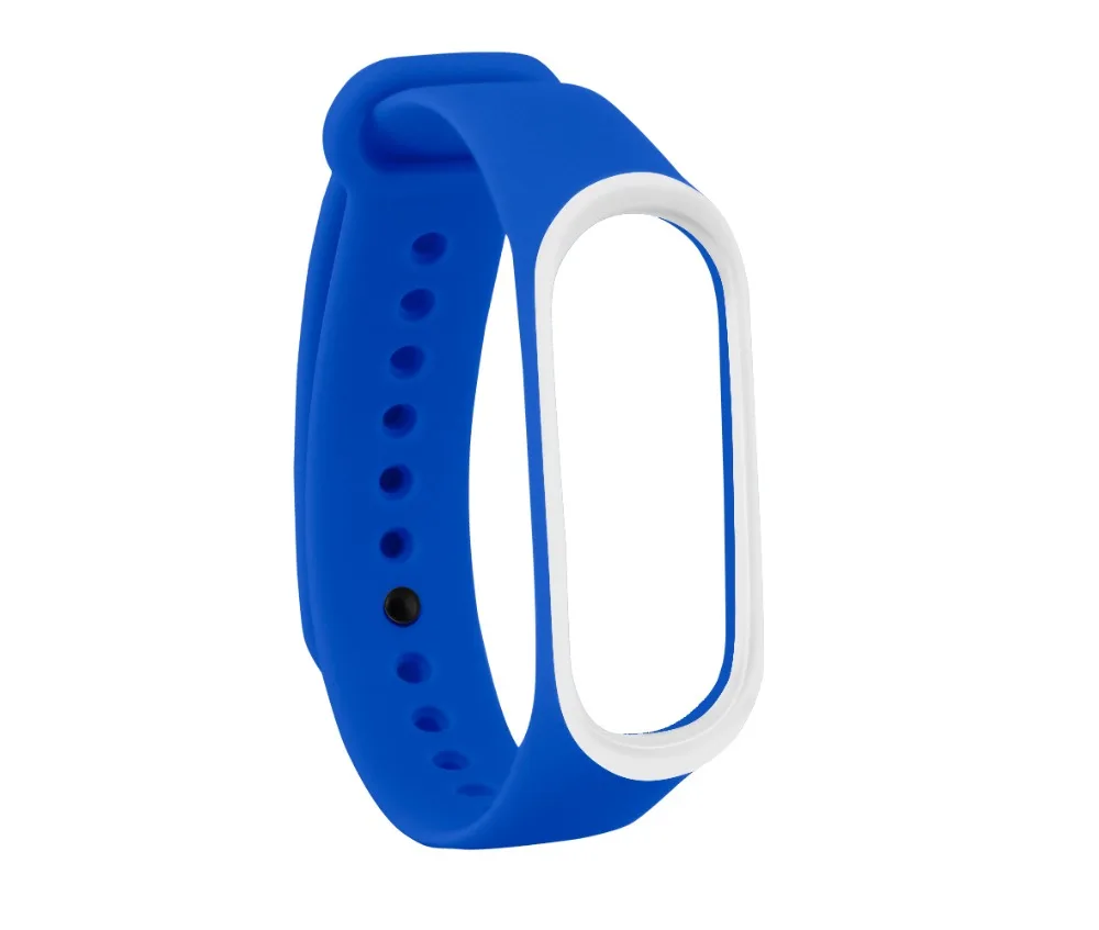 Спортивный силиконовый ремешок для часов Xiaomi Mi Band 3 25 цветов Смарт часы/шагомер