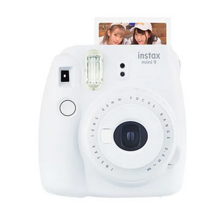 Instax mini9 фотокамера, фотопринтер, фазовый аппарат, mini8 обновление, мини карманный принтер ручной фотопринтер - Цвет: smokey white