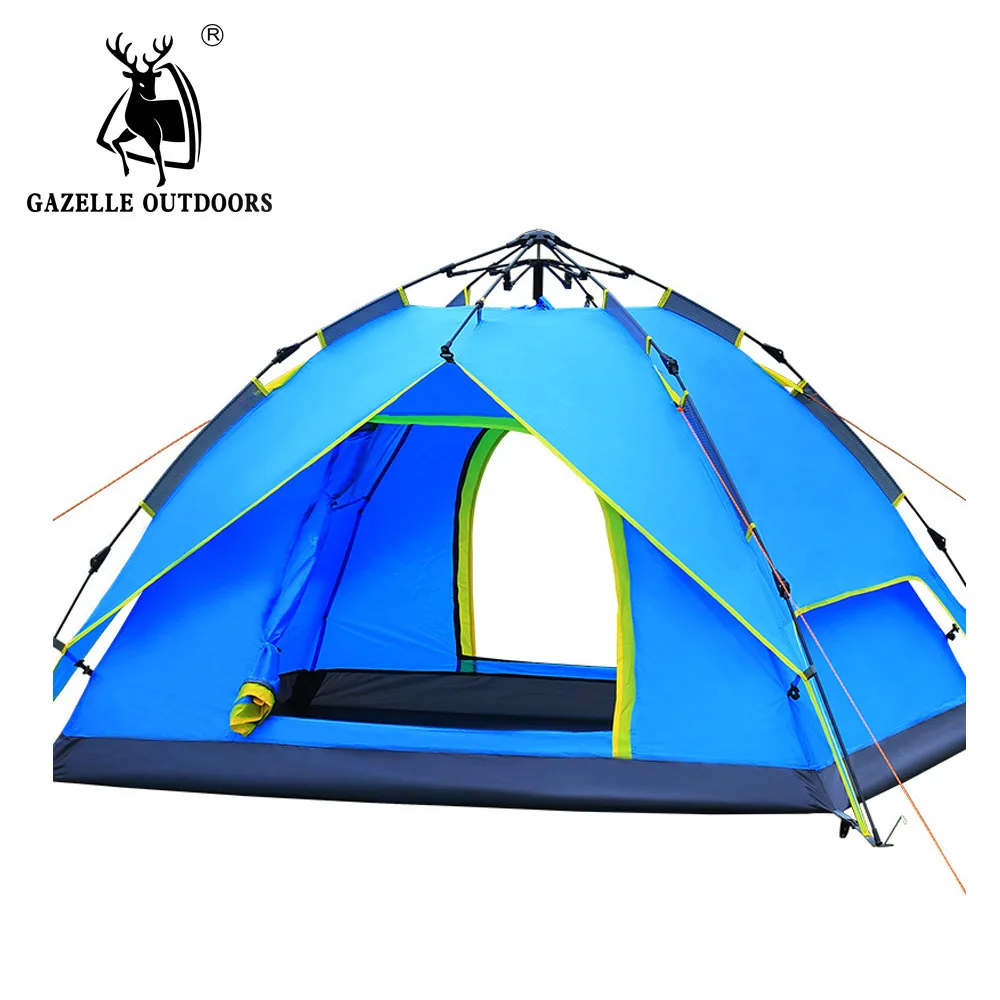 Yellow Bikini Tent Camping