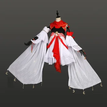 

Wei Jin Miao Luo Cosplay Costume Young Girl Jian Wang III Lolita Ming Jiao Group Anime Cosplay Costume Hanfu Full Set