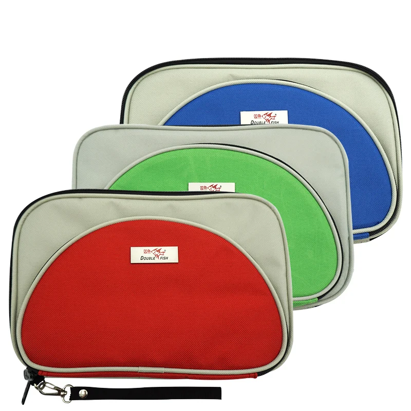 

Double Fish Table Tennis Racket Case PingPong Racket Bag PingPong Cover 600D Oxford Polyester Cloth